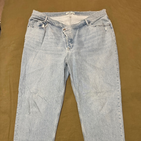 Abercrombie and Fitch Curve Love The Dad High Rise Jean - Picture 1 of 2